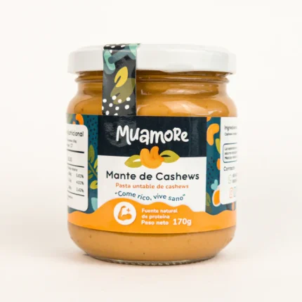 Mantequilla de 100% cashews Muamore