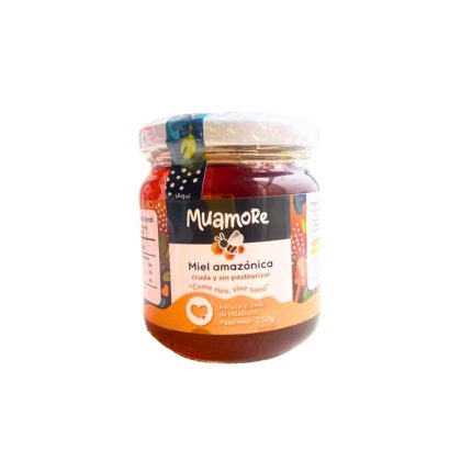 MIEL DE ABEJA CRUDA AMAZONICA SIN PASTEURIZACION MUAMORE